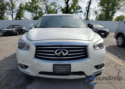 2013 Infiniti Jx35 z USA, uszkodzony, nr VIN 5N1AL0MMXDC347957